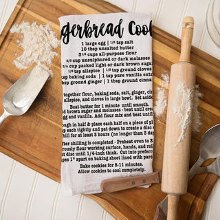 gift for baker christmas kitchen towel recipe
christmas gift idea for home bakers towel
holiday gift for cookie lovers kitchen towel
useful christmas gift kitchen towel with recipe
practical gift for bakers recipe kitchen towel