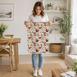 spring kitchen towel gift farmhouse decor lover
easter chicken towel floral farmhouse gift
country kitchen towel for chicken lovers
farmhouse towel perfect for hostess gifts
chicken towel spring boutique best seller
cute floral towel for country kitchens
rustic farmhouse chicken towel limited edition