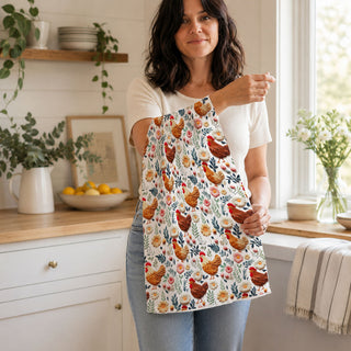 boho farmhouse kitchen towel floral pattern
farmhouse spring decor chicken and flower towel
shabby chic chicken towel for rustic kitchen
bright country towel with floral chickens
whimsical farmhouse towel spring kitchen accent
farmhouse today chicken towels
country rooster kitchen