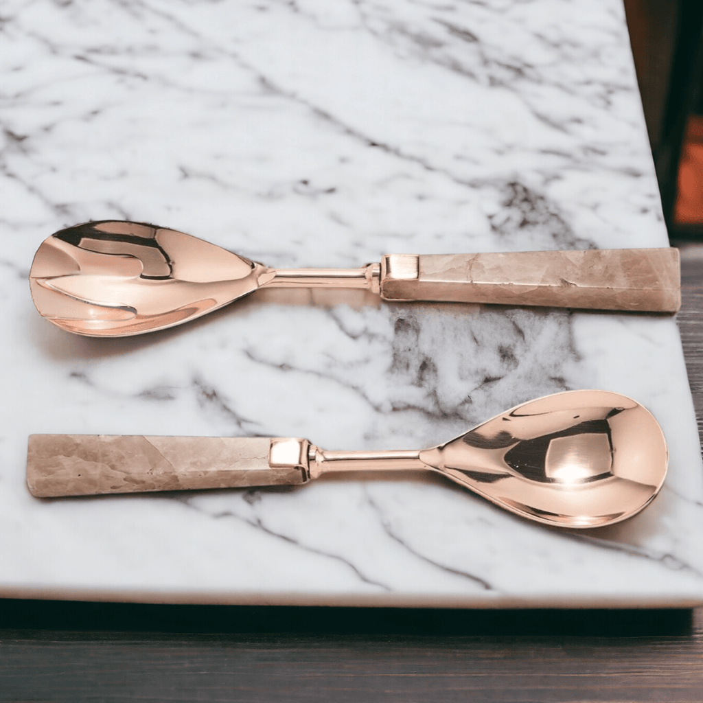 Rose Quartz Servers – Gia Roma