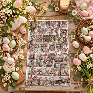 Rose Royal Easter Towel