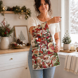 Christmas kitchen towel styled on rustic wood board Santa
festive Santa towel with farmhouse kitchen props
holiday dish towel with wooden spoons styling
Christmas kitchen towel flat lay festive decor
Santa towel displayed in cozy holiday kitchen setting
Christmas morning kitchen decor towel
holiday prep kitchen towel Santa design
winter celebration kitchen towel Christmas
seasonal holiday decor kitchen linen
Christmas time kitchen towel Santa