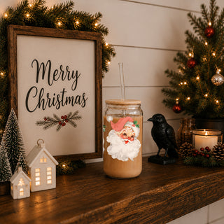 Vintage Santa 17oz