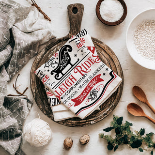 Sleigh + Candy Canes