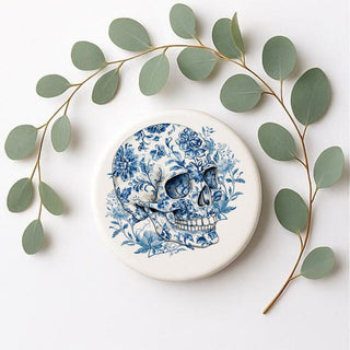 Chinoiserie Halloween Coasters