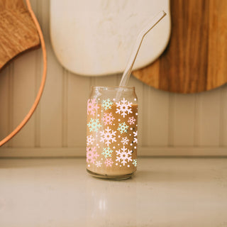 Pastel Snowflakes 17oz