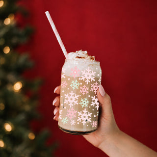 Pastel Snowflakes 17oz
