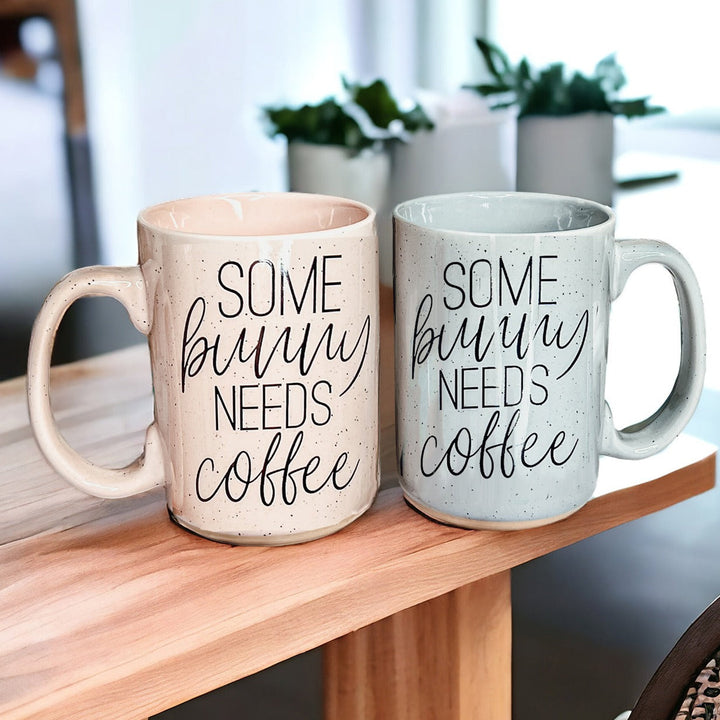 Experience the charm of spring with our large ceramic coffee mugs in soothing blue pastel hues. Elevate your coffee game and embrace the season in style