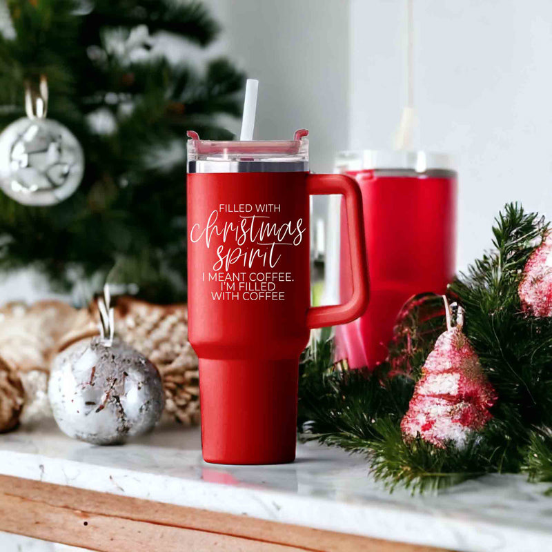 Christmas Tumblers wholesale, red christmas water bottles
