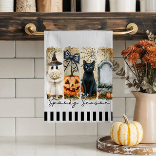 trend y halloween dish towel perfect hostess gift
cute halloween kitchen accessory towel with ghost and pumpkins
modern spooky season towel ideal for fall gift baskets
simple modern halloween towel for small apartment kitchen
