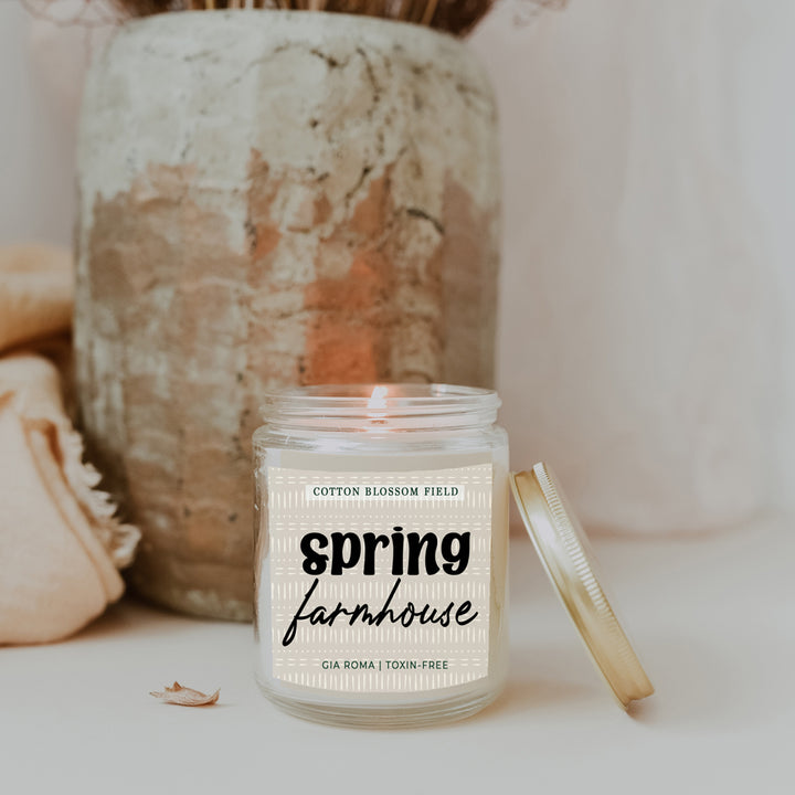 Cotton Blossom Candle