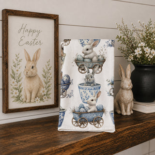 Easter bunny kitchen towel product photo
spring tea towel product image
chinoiserie Easter towel lifestyle photo
grandmillennial Easter kitchen towel image
blue and white Easter kitchen decor photo
Easter bunny towel on wooden table
spring towel styled with tulips
Easter kitchen towel styled with eggs
bunny tea towel with Easter decor
Easter towel with tulips and bunny decor
spring kitchen towel flat lay
Easter tea towel flat lay
blue white bunny towel flat lay
Easter kitchen towel overhead photo

