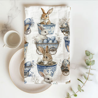 Easter eggs and rabbits towel detail
rabbit cart Easter towel close up
bunny in blue pot towel detail
spring bunny print towel close up
Easter kitchen towel fabric texture
decorative Easter tea towel close up
spring kitchen towel design detail
elegant Easter kitchen towel product image
cottage Easter bunny towel lifestyle
farmhouse Easter bunny towel lifestyle
grandmillennial bunny Easter towel lifestyle
traditional Easter kitchen towel decor
sophisticated Easter kitchen towel image
classic blue white Easte