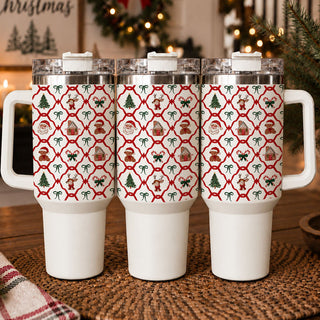 traditional Christmas 40oz tumbler
red and green Christmas tumbler with handle
cute Christmas icons tumbler
Santa gingerbread reindeer Christmas tumbler
40oz holiday tumbler with Santa and candy canes
festive Christmas tumbler for women
Christmas tumbler with traditional holiday pattern
red green holiday drinkware
Christmas cup with Santa gingerbread and reindeer
classic Christmas tumbler with handle
nostalgic Christmas drinkware
vintage inspired Christmas tumbler
Christmas tumbler with candy cane design
