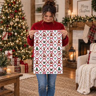 holiday kitchen towel with nostalgic christmas design
Christmas characters kitchen towel
Christmas tree kitchen collection
Tree pattern Christmas kitchen towel
holiday towel with santa face candy cane and christmas tree
christmas kitchen decor towel festive seasonal design
traditional holiday dish towel farmhouse christmas kitchen