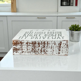 Here Comes Amazon Sign