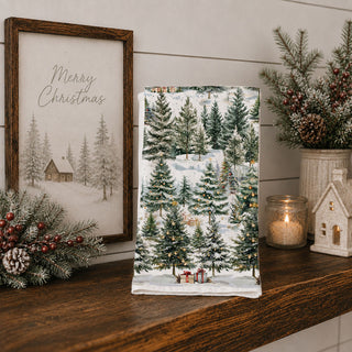 absorbent kitchen towel with winter tree design
cotton dish towel winter forest print kitchen use
durable kitchen towel christmas tree pattern
everyday dish towel winter trees design
multi purpose kitchen towel holiday forest print
kitchen cleaning towel winter decor design
