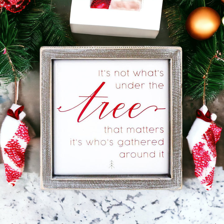 Meaningful Christmas Quote Gift Ideas for woman or men