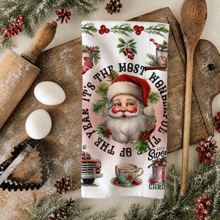 classic christmas kitchen towel meaningful holiday present
vintage santa towel cozy christmas gift idea for mom
nostalgic holiday kitchen towel perfect christmas gift
retro farmhouse christmas towel gift for holiday hostess
vintage christmas towel charming gift for holiday lovers