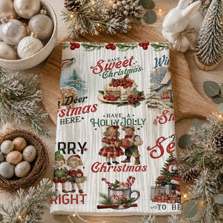 old world santa kitchen towel traditional christmas style
vintage santa christmas tea towel nostalgic holiday charm
classic santa artwork kitchen towel retro christmas decor
antique style santa dish towel vintage holiday kitchen
rustic farmhouse christmas kitchen towel vintage holiday style
cozy christmas kitchen decor towel farmhouse aesthetic