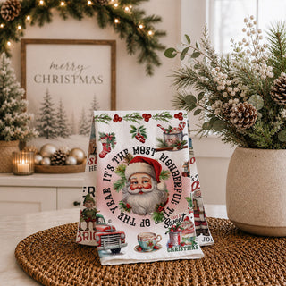 vintage christmas kitchen towel retro farmhouse holiday decor gift
nostalgic santa christmas dish towel vintage kitchen decor accessory
classic vintage christmas towel farmhouse holiday kitchen styling
retro holiday kitchen towel nostalgic christmas decor gift idea
vintage christmas decor towel cozy farmhouse kitchen holiday
