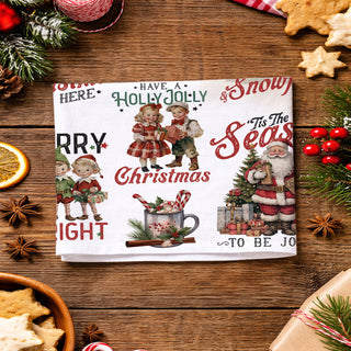 retro christmas dish towel gift for bakers
vintage holiday towel gift for hostess christmas party
classic christmas kitchen towel thoughtful holiday gift
farmhouse christmas decor gift vintage style towel
vintage christmas baking towel holiday kitchen accessory
retro holiday dish towel for baking season decor