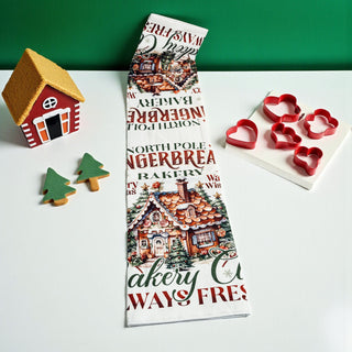 Festive kitchen home decor towel
Christmas kitchen styling accessories
Gingerbread village kitchen towel holiday
Christmas bakery club kitchen towel