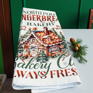 Christmas kitchen gift gingerbread design
Holiday baking enthusiast gift towel
Christmas home decor kitchen towel
Holiday home styling kitchen accessories