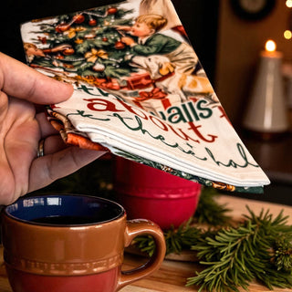 Christmas kitchen towel humorous quote
Vintage Christmas kitchen decor funny
Funny Christmas kitchen decor towel
Humorous Christmas kitchen towel