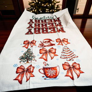 Coquette bow Christmas kitchen styling
Recommended Christmas kitchen towel
Popular Christmas kitchen towel choice
Best selling Christmas kitchen towel