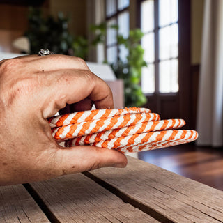 Drink coasters braided rope fall colors gift set home entertaining
Table protection coasters braided rope autumn gift neutral colors