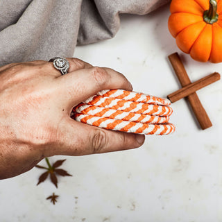 Autumn dinner party braided rope coasters gift set neutral
Seasonal hostess gift braided coasters fall colors home decor