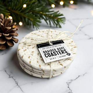 Four braided rope coasters fall gift bundle neutral home decor
Braided rope coaster quartet fall colors gift set neutral
4-pack braided rope coasters autumn gift neutral home accessories