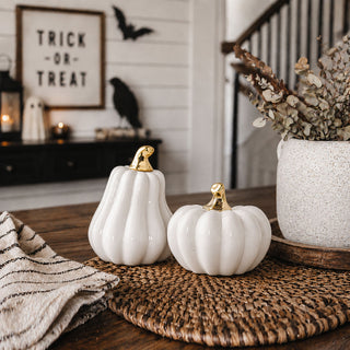 White Luxe Pumpkin | PRE-ORDER