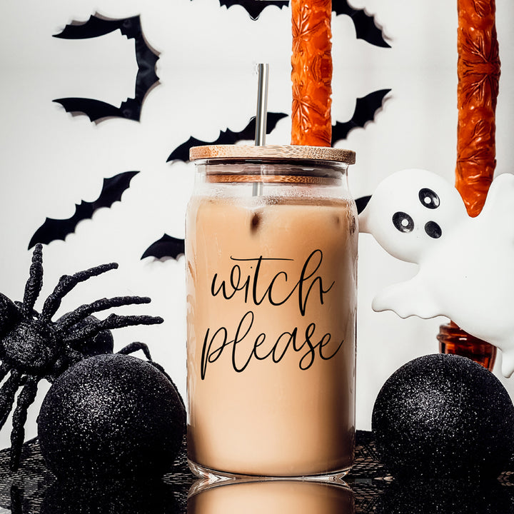 Halloween Glass Can Cups for sale