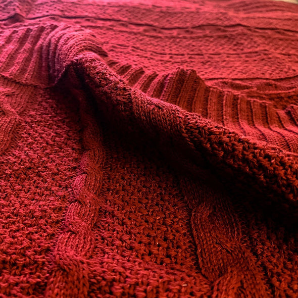 Claret Knit Sweater