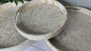 Luxury Herringbone Decorative Trays