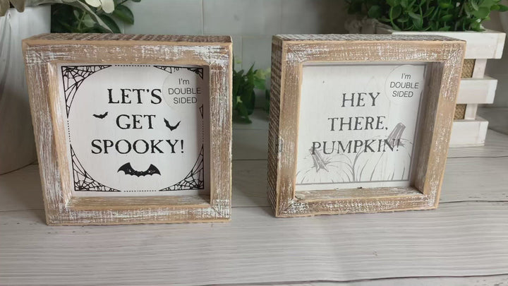 Pumpkin + Spooky | Double-Sided