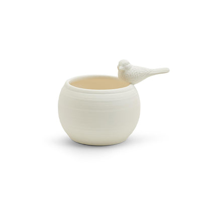 Bird Lover Home Decor Gift Ideas - Ceramic White Vase