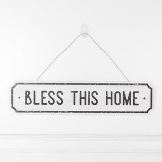 Bless This Home, Wooden House Sign, Farmhouse Chic