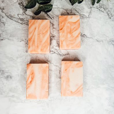 Orange Soap Bars, Citrus Orange Soap