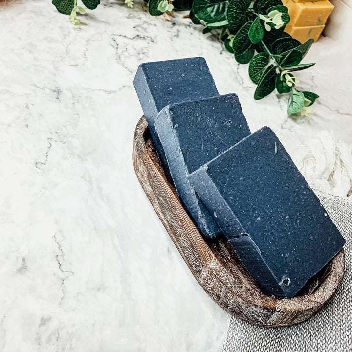 Body Soap Bars with Activated Charcoal