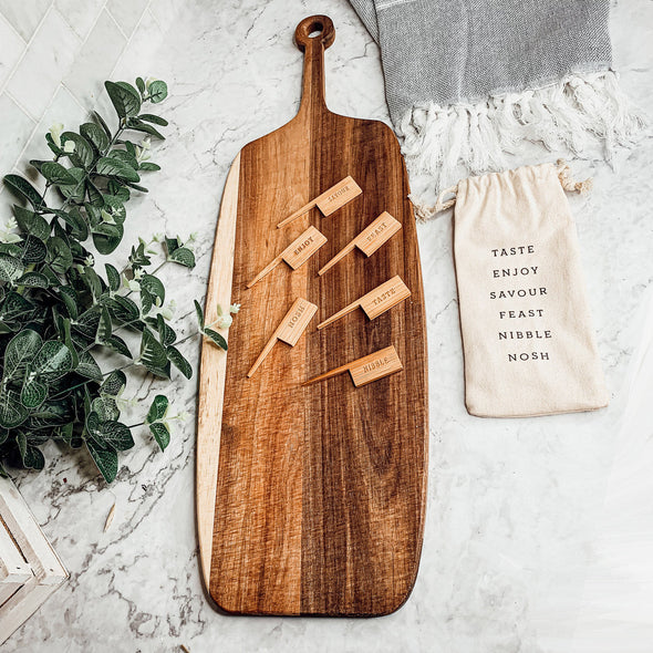 Grazing Board Kit, Wooden Large Cheese Boards