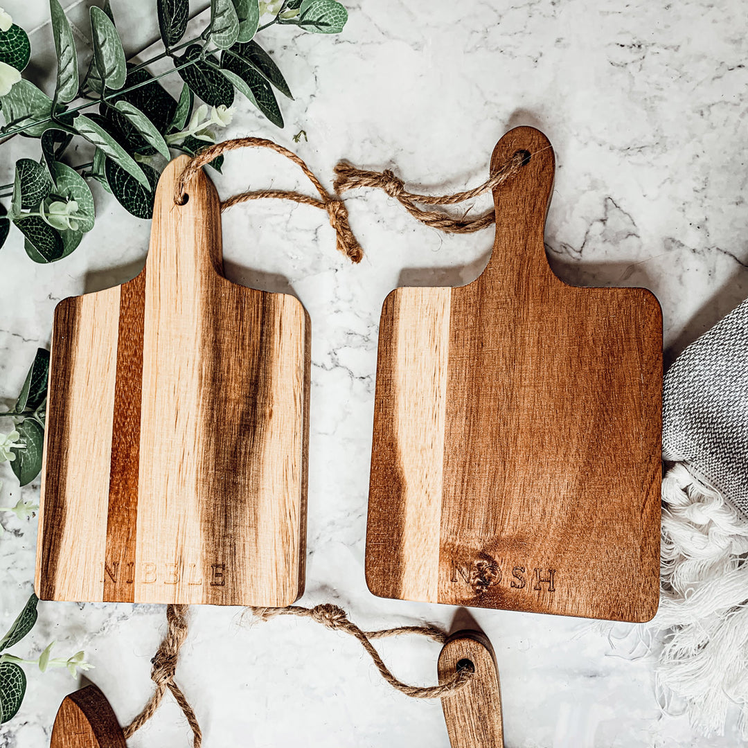 Cheese Boards with Handle and String