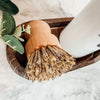 Wooden Cleaning brushes for dishes, wood cleaner