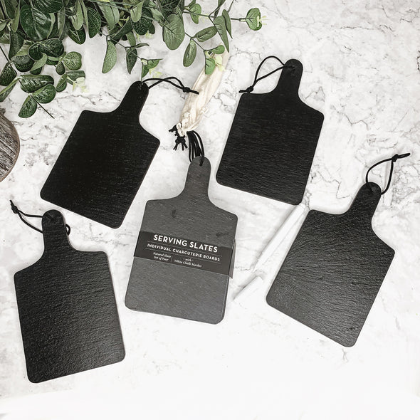 Chalkboard Charcuterie Serving Boards with Handles