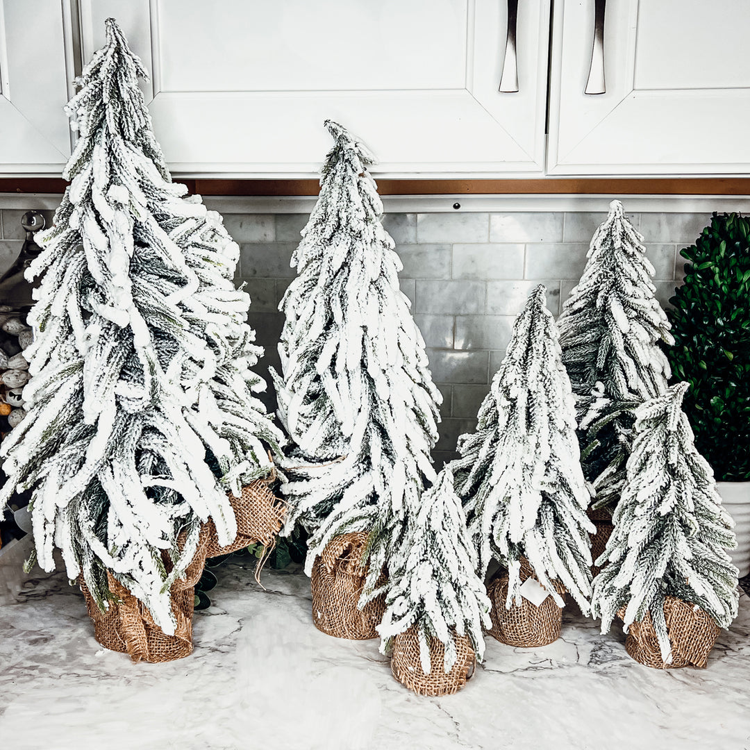 Real looking fake Christmas Tree Decor for Tables or Shelves