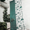 Forest Green Christmas Decor, Green Christmas tea Towels