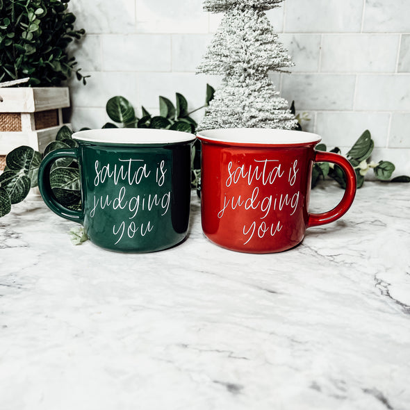 Farmhouse Christmas Coffee Mug Sets for Gifts