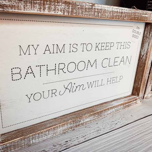 Funny Bathroom Signs and Quotes